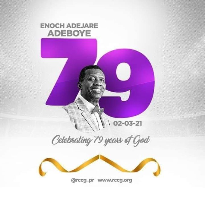 Nigerians react as ‘Daddy GO’ Enoch Adeboye turns 79