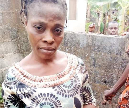Police arrest woman who bathed husband with hot water after killing and secretly burying her baby [Graphic photos]