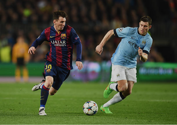 OTD in 2015, See what Lionel Messi did to James Milner (video)