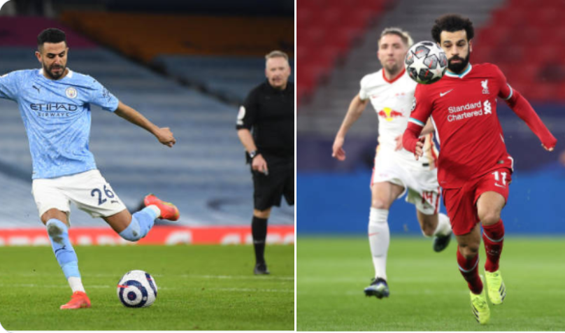 Who is the better player between Riyad Mahrez and Mohamed Salah?