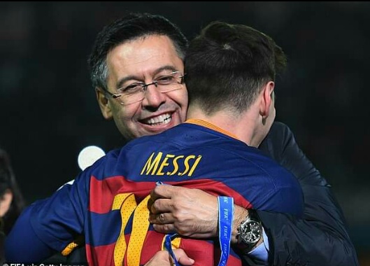 Real reasons former Barcelona president Bartomeu was arrested…The Messi connection