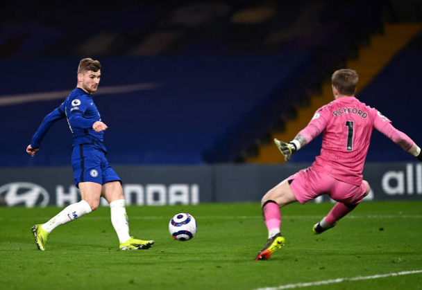Watch Thomas Tuchel blast Timo Werner in Chelsea’s win against Everton (video)