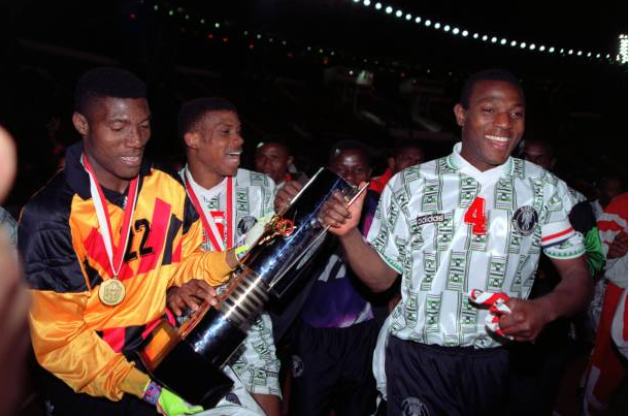OTD in 1994, the Super Eagles of Nigeria won their 2nd AFCON title (video)