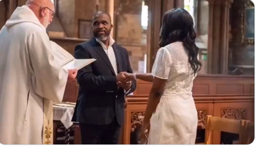 Second Chance: Nigerian Couple Remarries after 10 years of Divorce! Video/Pictures👇