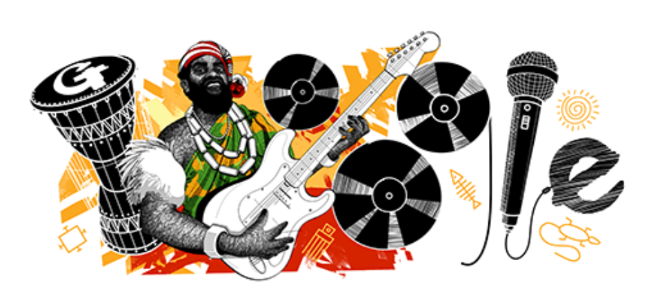 Google remembers Nigerian guitarist Oliver De Coque on 74th posthumous birthday
