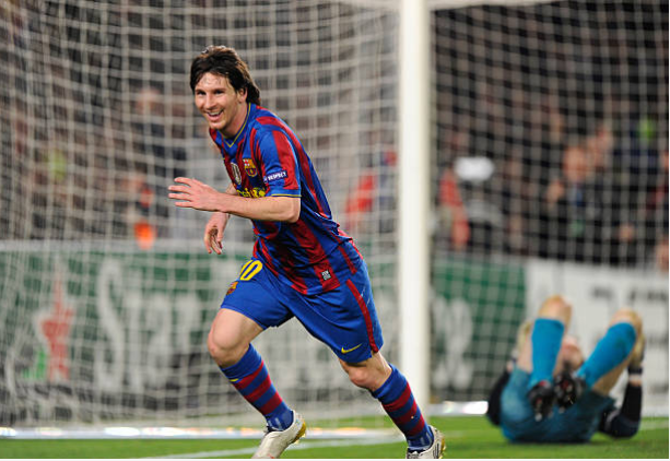 OTD in 2011, Lionel Messi scored 4 goals for Barcelona against Arsenal (video)