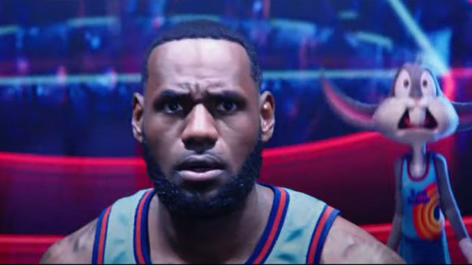 Check out the trailer for Space Jam featuring NBA star LeBron James (video)