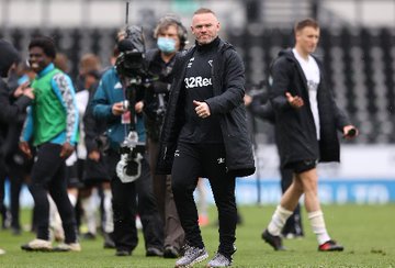 I can help this club return to where it belongs! – Wayne Rooney says after helping Derby County survive Championship relegation!