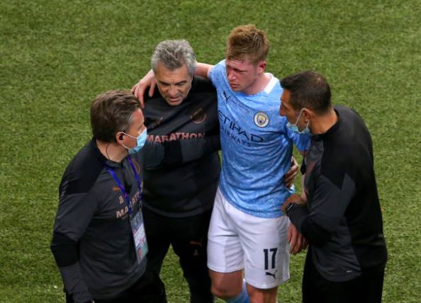 Kevin De Bruyne reveals he sustained an Acute nose bone fracture 