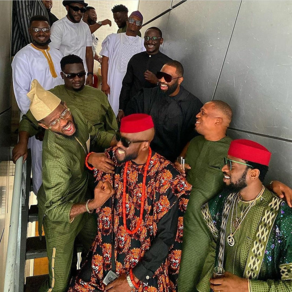 Don Jazzy, Wande Coal present as rapper Ikechukwu gets married (photos)