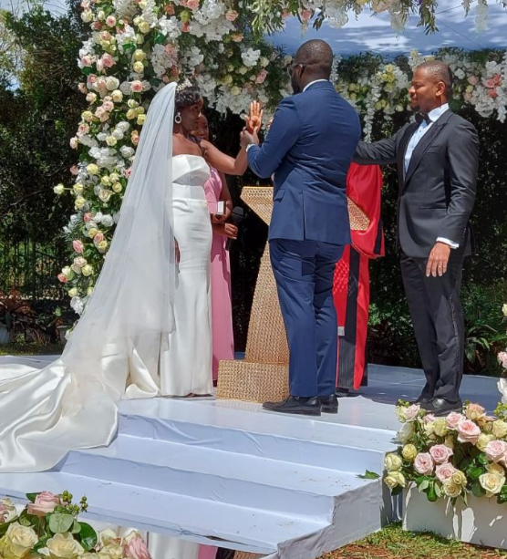 Vice President of Kenya admits difficulty as his daughter marries a Nigerian man (photos)