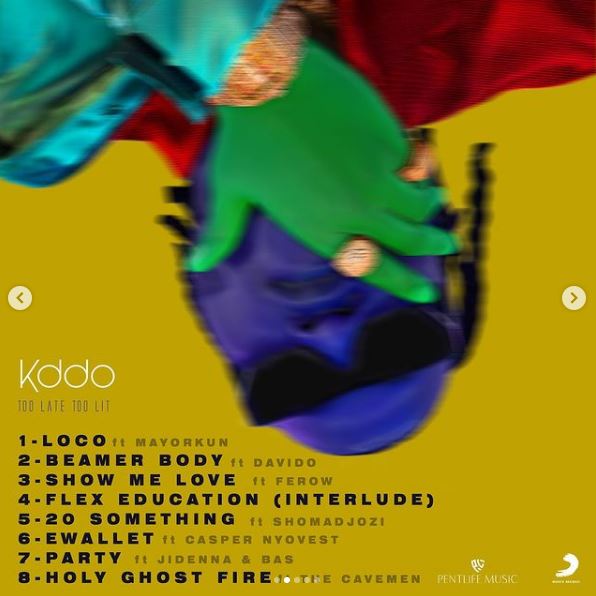 Nigerian producer Kiddominant drops new album featuring Davido and Mayorkun
