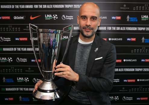 Pep Guardiola wins LMA Manager of the Year!