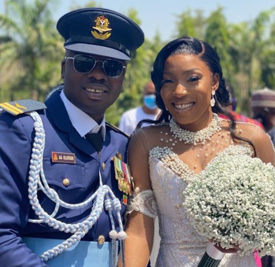 See recent wedding pictures/video of late NAF pilot who died alongside Chief of Army Staff!
