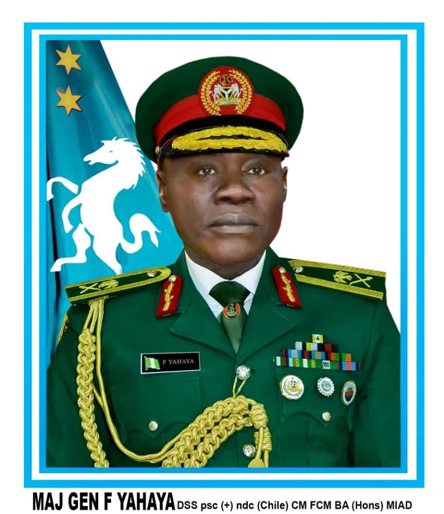 President Buhari appoints Major General Farouk Yahaya as the new Chief of Army Staff