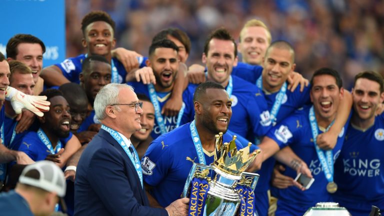 Relive the moments as Leicester City became Premier League champions on this day 6 years ago! Video👇