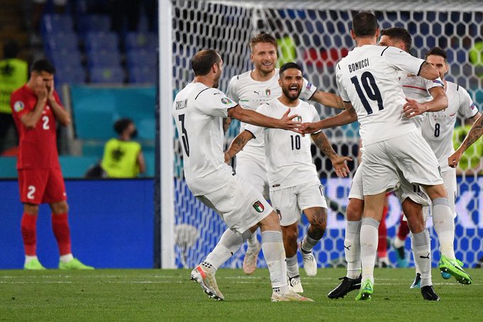 Italy shatters age-long record in Euro2020 opener against Turkey!