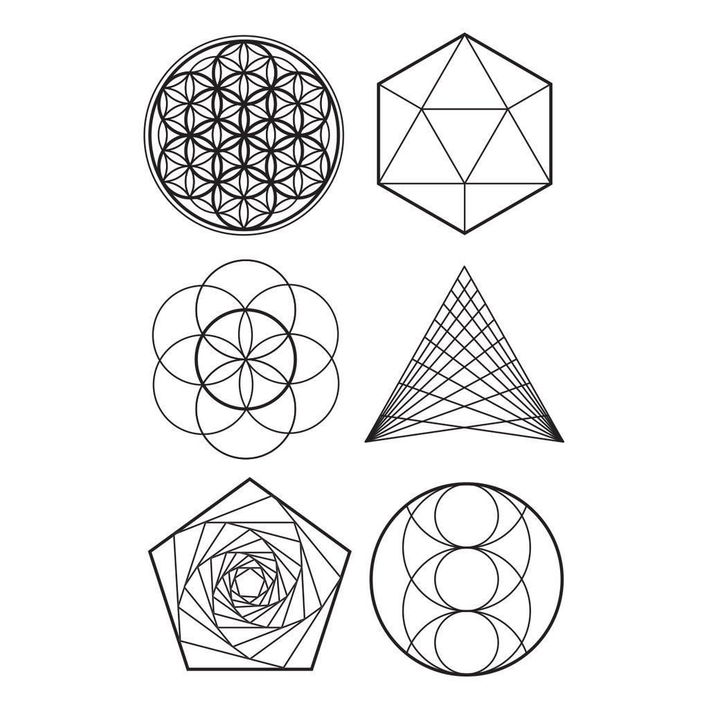 Check out the most common Sacred Geometry Symbols and their meanings!