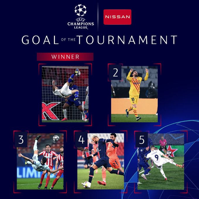 Porto’s Mehdi Taremi beats Messi, Giroud to win Champions League Goal of the Tournament (video)