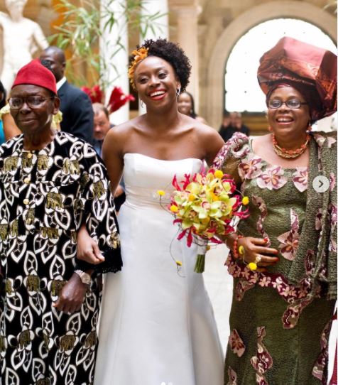 Nigerian author Chimamanda Adichie reveals how she broke tradition at her wedding (photos)