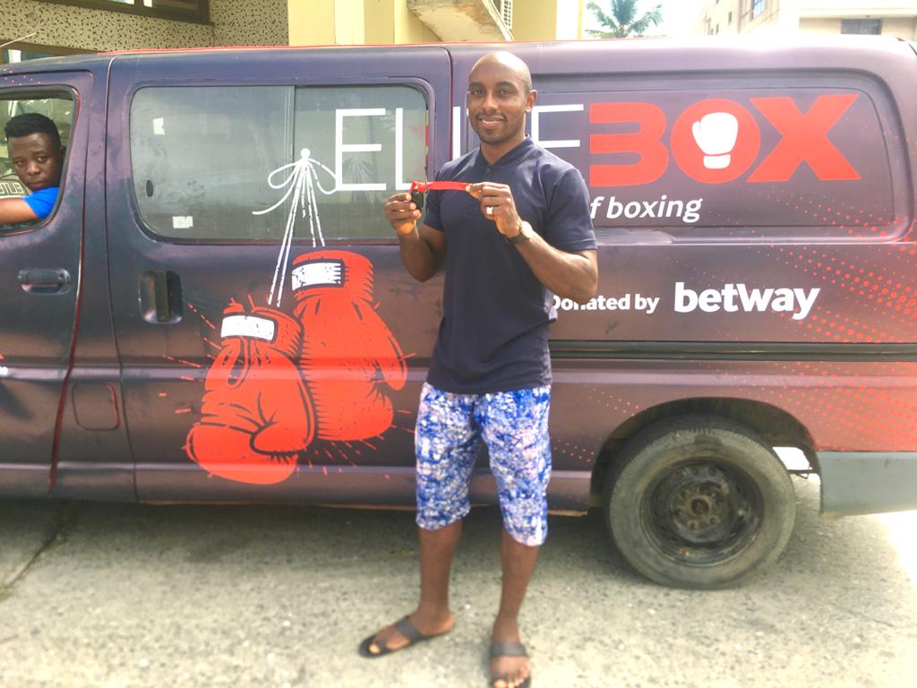 BETWAY Nigeria donates 18-seater bus to community boxing gym in Lagos 