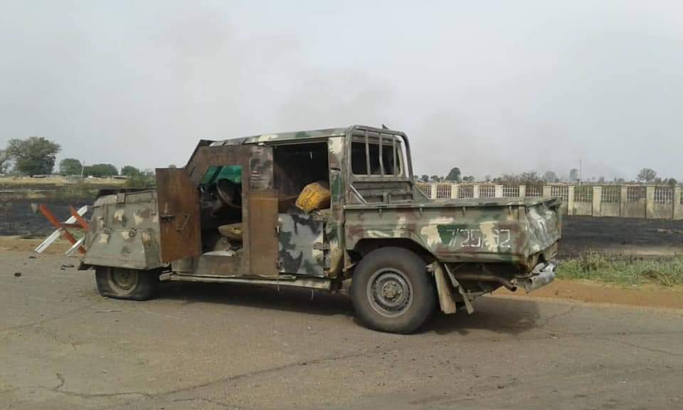See pictures as Troops neutralise 50 ISWAP fighters, Recover weapons in Damboa Borno State!