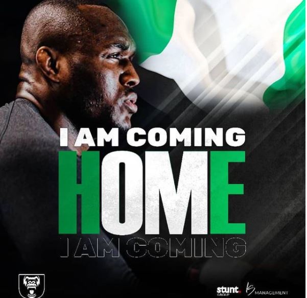 UFC champion Kamaru Usman to visit Nigeria for the 1st time since he left