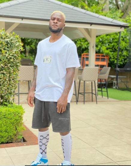 Former Super Eagles star Victor Moses shows off blonde hair (photos)