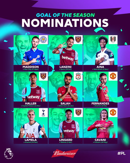 Nigeria’s Ola Aina nominated for Premier League Goal of the Season award (video)