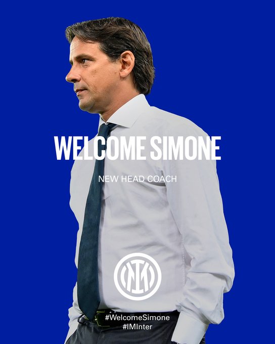 Simone Inzaghi appointed new coach of Inter Milan