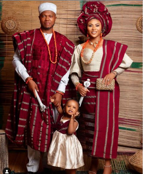 Actress Stephanie Coker and her husband bestowed chieftaincy titles (photos)