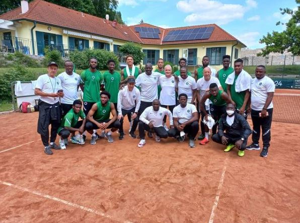 Super Eagles have 1st training session in Austria for Cameroon friendly (video)