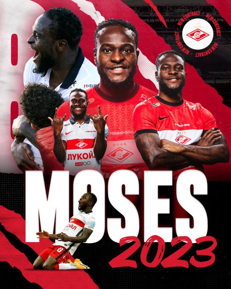 Victor Moses leaves Chelsea after 9 years as he joins Spartak Moscow on permanent basis