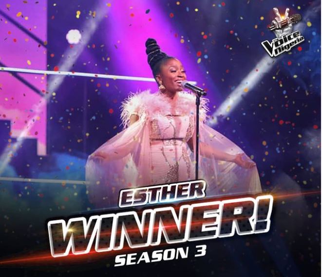 Esther Benyeogo wins The Voice Nigeria season 3