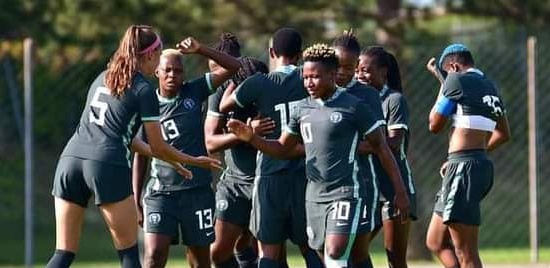 [Photo Story]: See how Super Falcons defeated Slovenian clubside in Austria