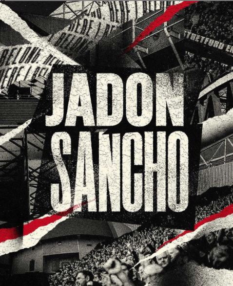Manchester United confirm signing of Jadon Sancho