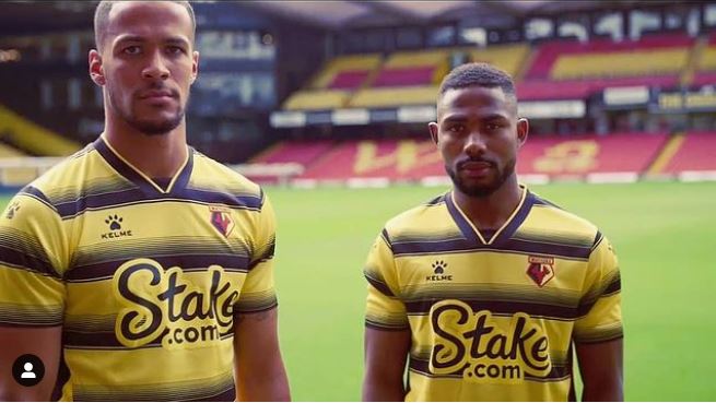 Troost-Ekong unveils Watford’s home 2021/22 kit (photos)