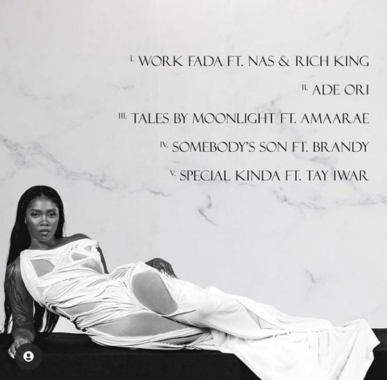 Tiwa Savage to release new EP, “Water and Garri” this Friday! See tracklist