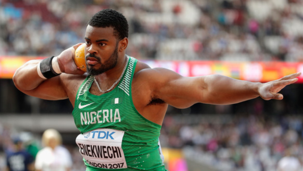 Tokyo Olympics: What a shame! Nigeria’s medal hopeful in “wash and wear” of only jersey ahead of shot put final! Video👇
