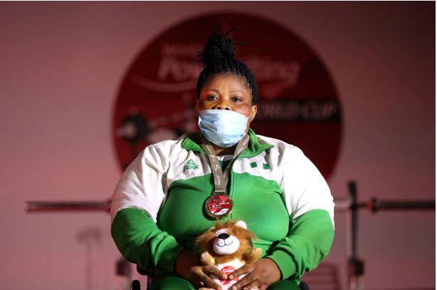 Loveline Obiji wins silver in women’s +86kg Powerlifting at Tokyo 2020 Paralympics