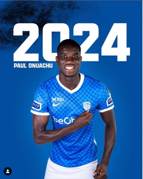 Super Eagles striker Paul Onuachu extends with KRC Genk until 2024