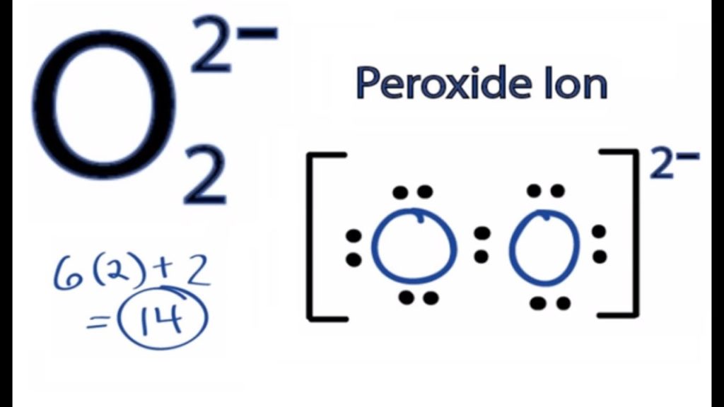 Peroxide Ion Lewis Structure