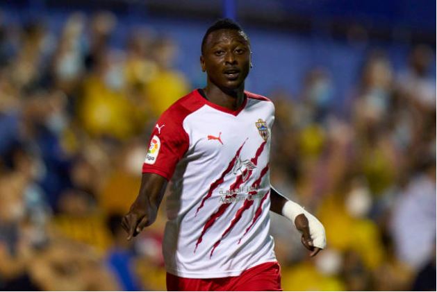 Nigerian striker Umar Sadiq on target for Almeria against Tenerife