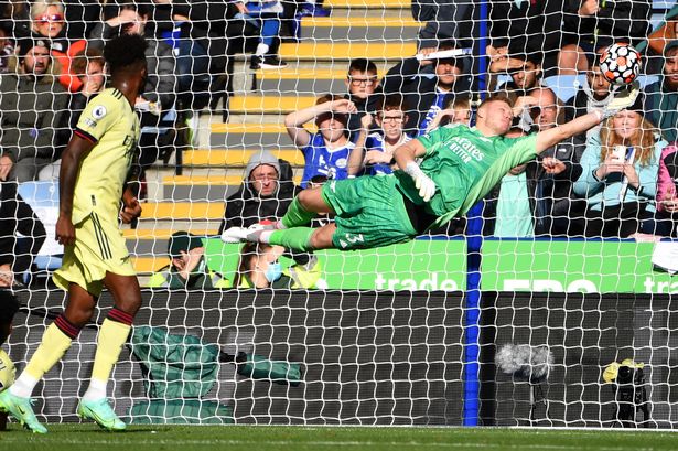 Schmeichel snubs son, claims Arsenal’s Ramsdale’s “best save I’ve seen in years”