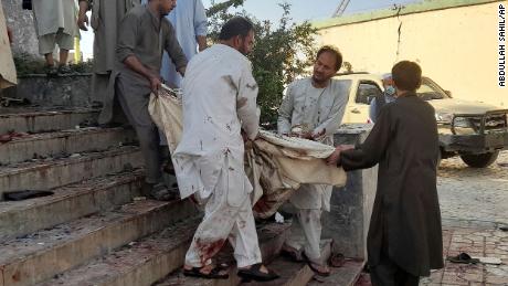 At least 100 people killed, injured as explosion rocks Afghanistan mosque