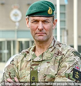 Maj Gen Holmes who was found hanged at home after losing his job and marriage was 'sacked by email' 1