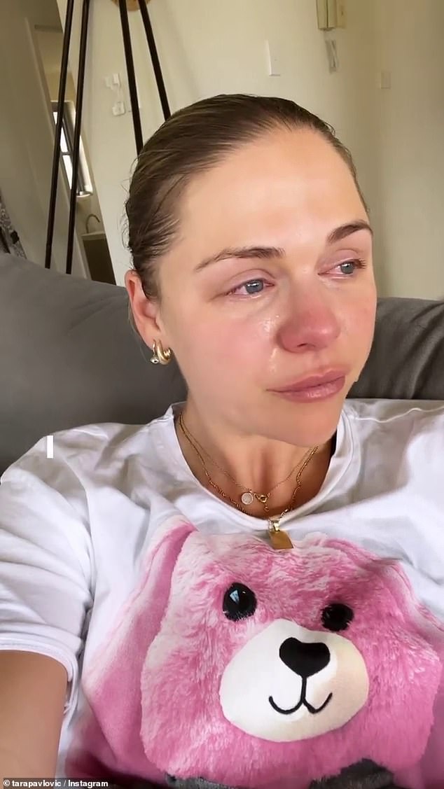 The Bachelor’s Tara Pavlovic breaks down after tearing her nail off