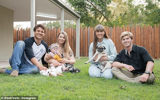 Bindi Irwin shares a sweet new family photo with daughter Grace Warrior