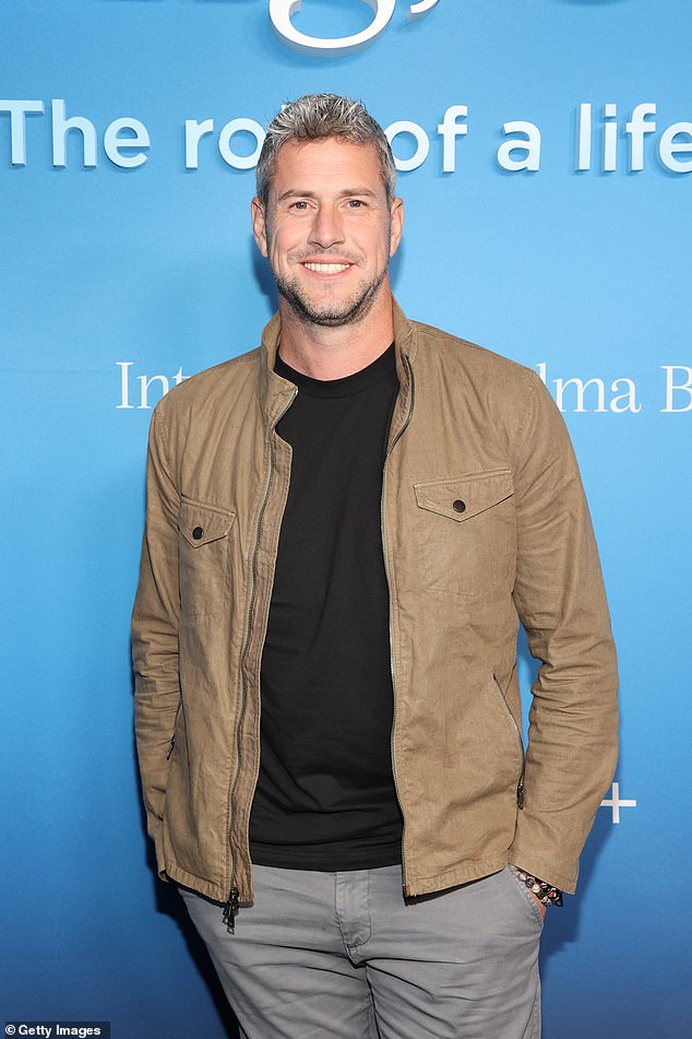 Ant Anstead is all smiles on the red carpet at the Introducing Selma Blair premiere