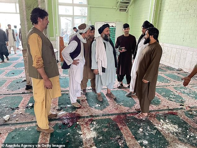 Afghan mosque is hit by bomb blast during Friday prayers 1